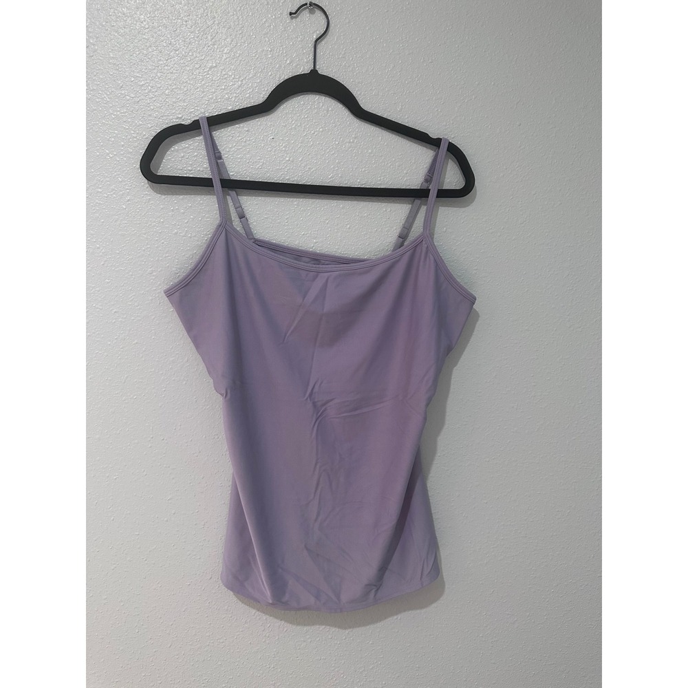 Tapemeasure Womens Cami Top XXL Lavender Purple Adjustable Strap Layering Tank